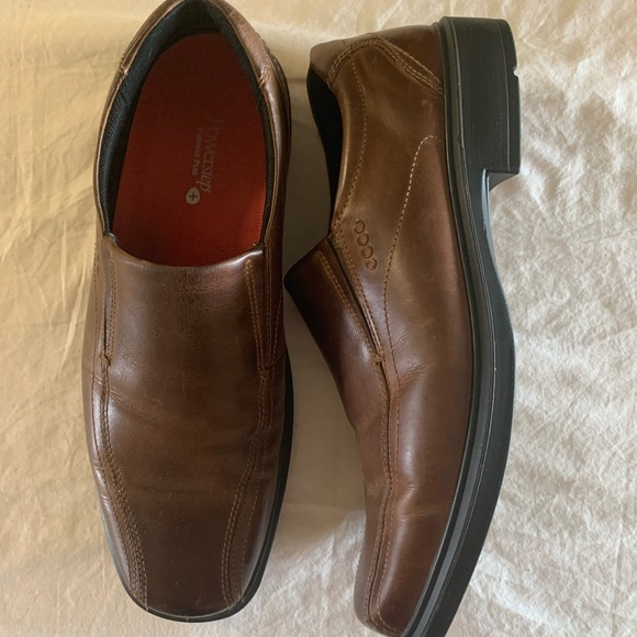 Ecco Metropole London Mens Leather Dress Shoes, Color: Saddle, Size: 13M - Picture 2 of 5